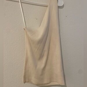 Banana Republic Cream Ribbed Camisole